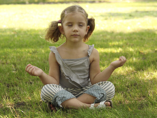 Медитация за най-малките 