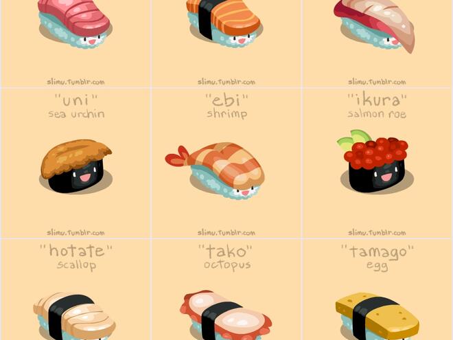 Опознай суши, за да го обикнеш докрай