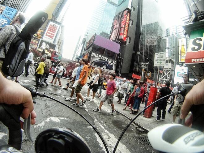 Ню Йорк от гледната точка на един колоездач 