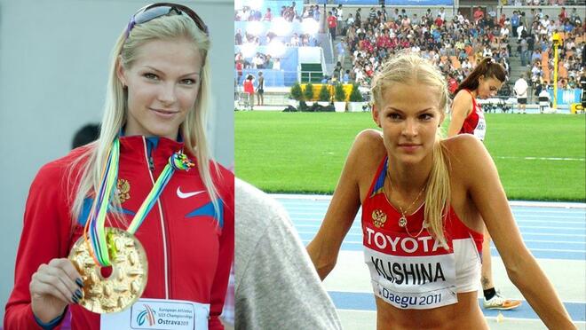 Дария Клишина: красивото момиче на леката атлетика 
