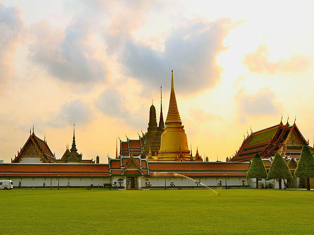 Банкок: кралският дворец
