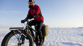 До Южния полюс на колело
