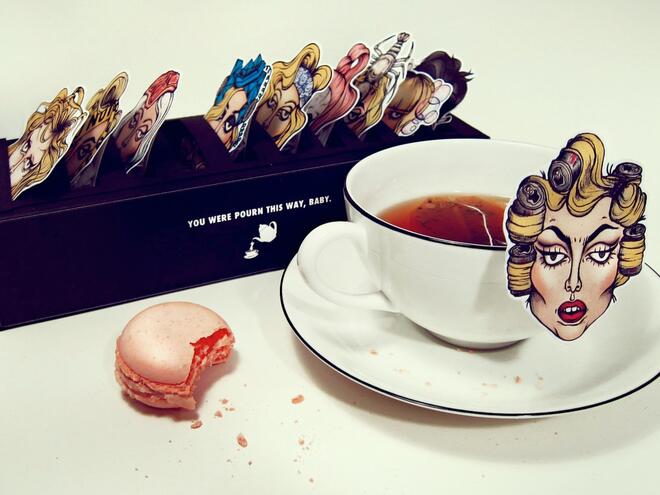 Лейди Гага в... чая 