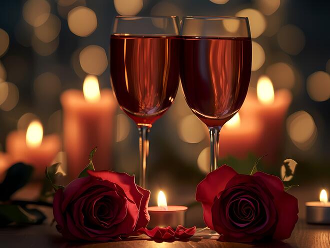 Любов и вино! Вино и любов!
