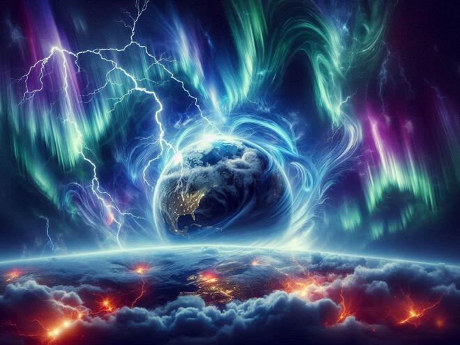 Магнитни бури по дати и часове през януари 2026 г.