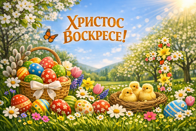 Честито Воскресение Христово! 