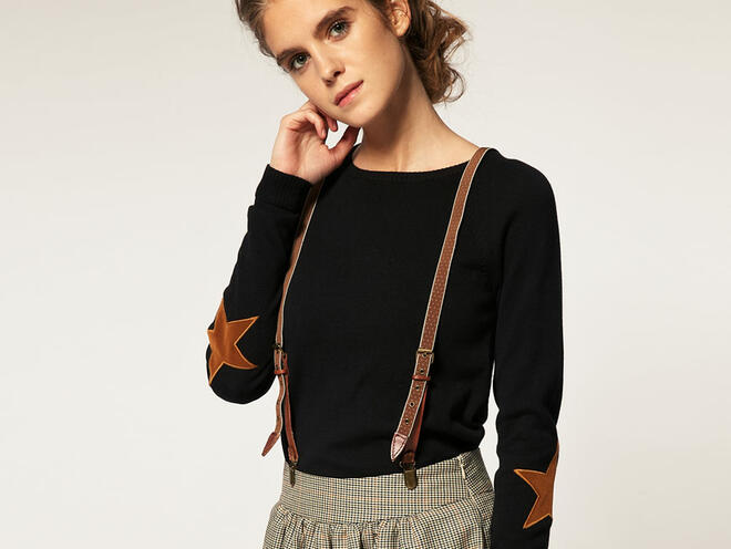 Есен в гардероба: пуловерът с кръпки