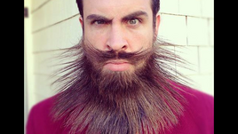 Няколко шантави начина за оформяне на брадата 